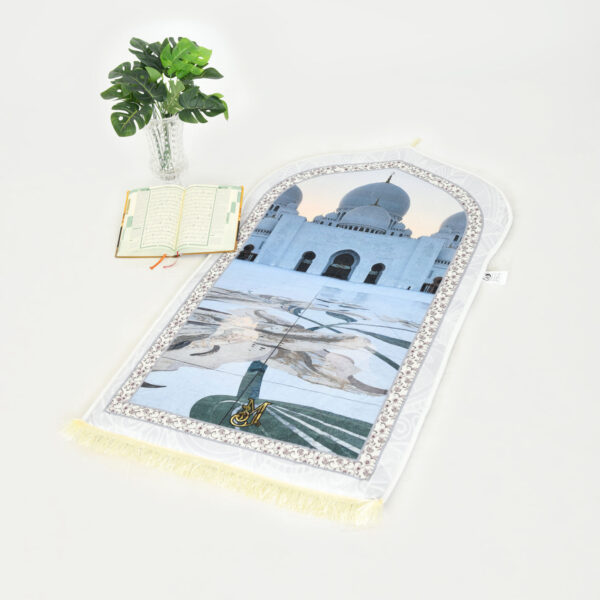 Sajadah Threem 3D White Mosque - Image 2