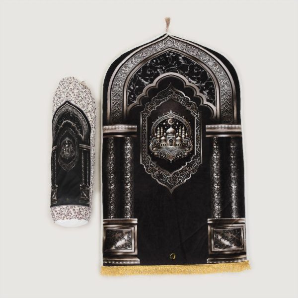 Sajadah Threem Jumbo Rosemary Black