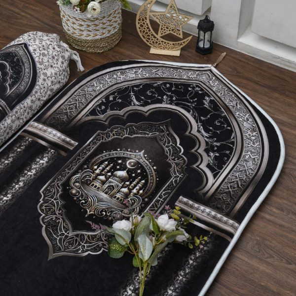 Sajadah Threem Jumbo Rosemary Black