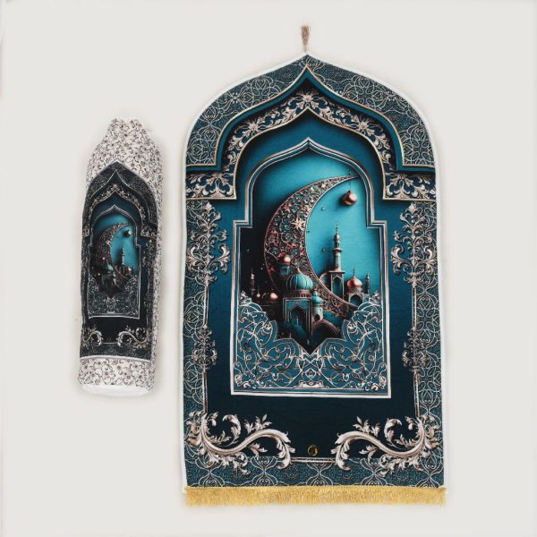 Sajadah Threem Jumbo Rosemary Sky Blue