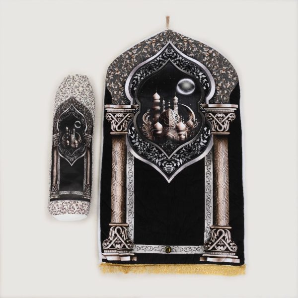 Sajadah Threem Jumbo Royal Black - Image 3