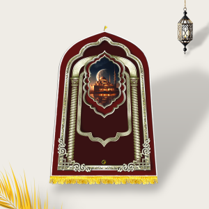 Sajadah Threem Jumbo Royal Maroon